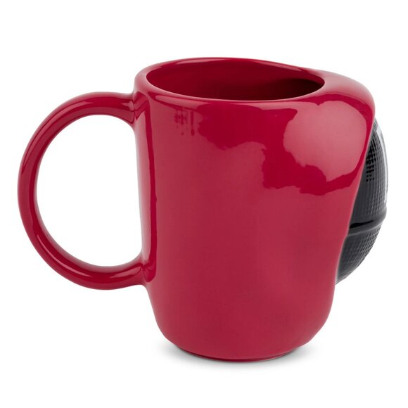 Squid Game Coffee Mug 18 oz Ceramic Microwave Dishwasher Safe Square Red Guard - Picture 4 of 6